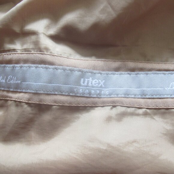 Utex Limited Edition Ladies Trench Coat, Size 6, Vintage, Soft Tan M111 - Picture 10 of 15